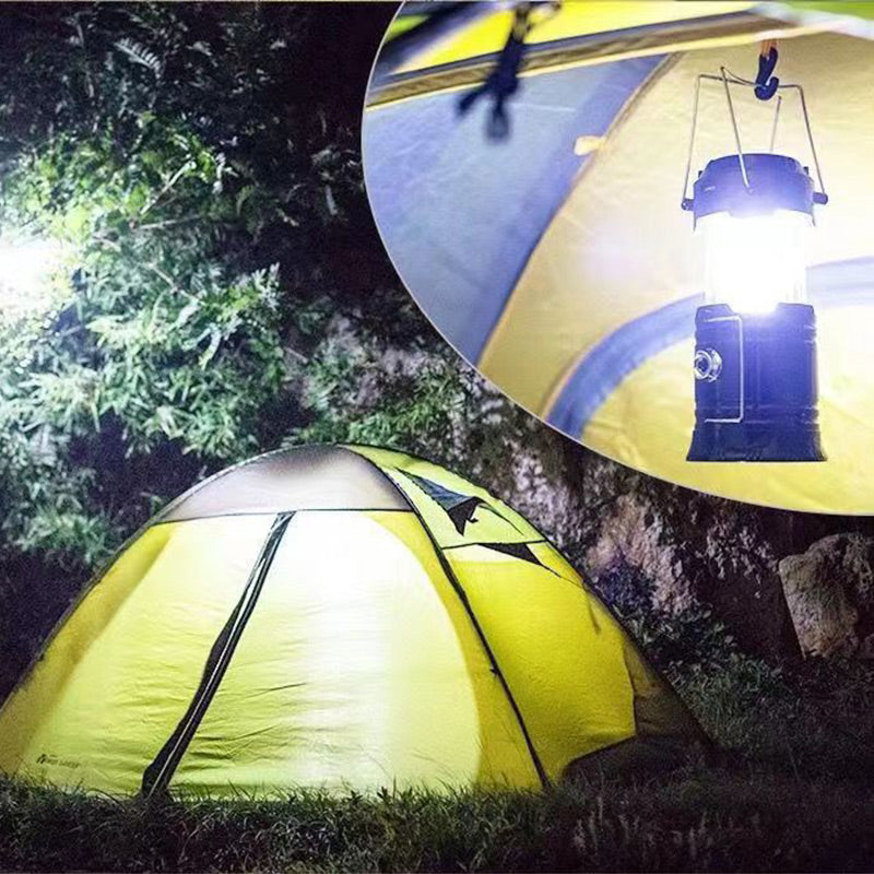⛺️Solárne skladacie kempingové svetlo