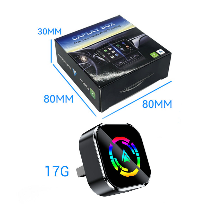 🔥🚗2 v 1 bezdrôtový adaptér pre zariadenia iPhone a Android Auto