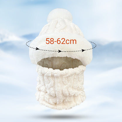 Dámska zimná teplá vetruodolná plyšová šatka