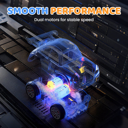 🏎️Interaktívne diaľkovo ovládané auto s viacerými režimami