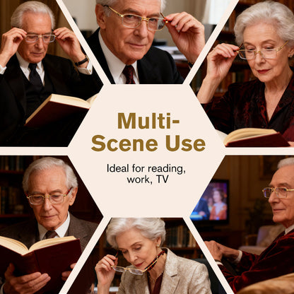 Skladacie okuliare na čítanie s filtrom modrého svetla a puzdrom 🎁 Darček zadarmo nástroj na opravu obrúčok okuliarov