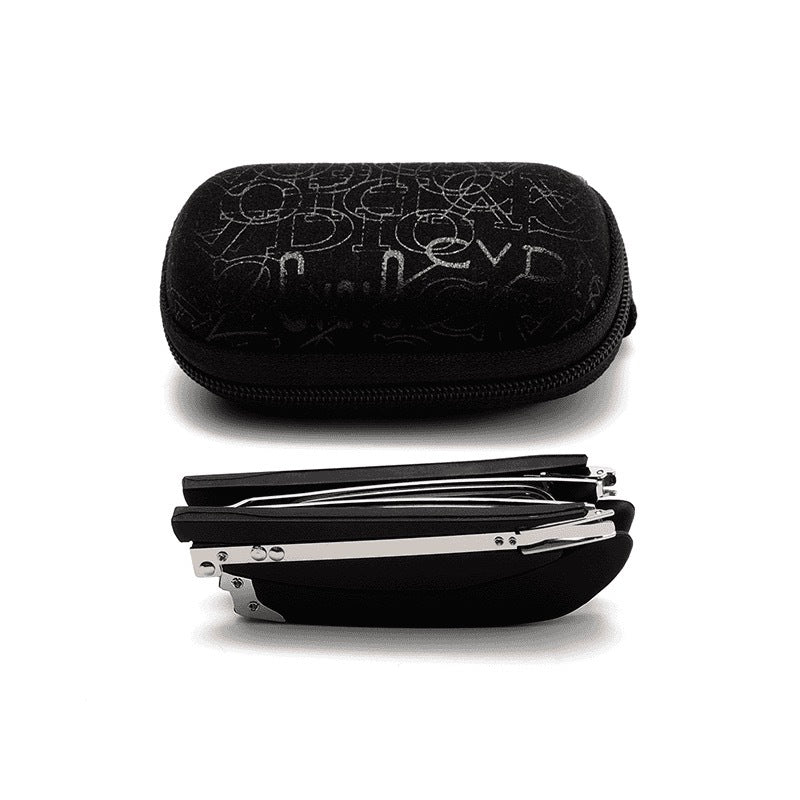 Skladacie okuliare na čítanie s filtrom modrého svetla a puzdrom 🎁 Darček zadarmo nástroj na opravu obrúčok okuliarov