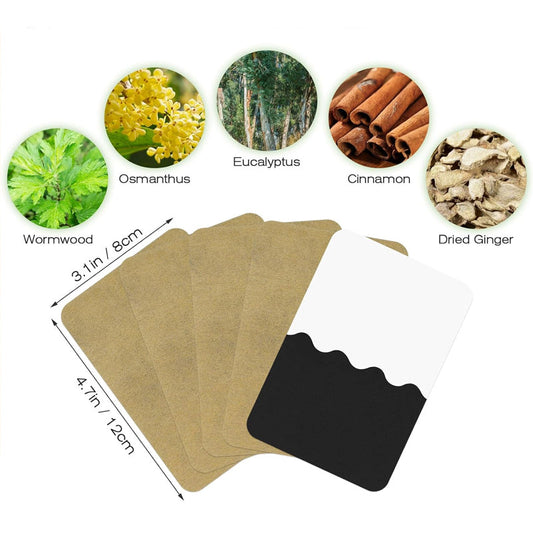 【🎁📿Náhrdelník s ružou zdarma🎁】🔥 Moxibustion Ginger Pain Relief Patches Prírodný liek, ideálny pre stavebných robotníkov a starších ľudí