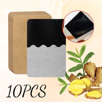 【🎁📿Náhrdelník s ružou zdarma🎁】🔥 Moxibustion Ginger Pain Relief Patches Prírodný liek, ideálny pre stavebných robotníkov a starších ľudí