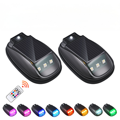 📣 Farebné svetlá montovateľné na strechu vozidla (s diaľkovým ovládaním)