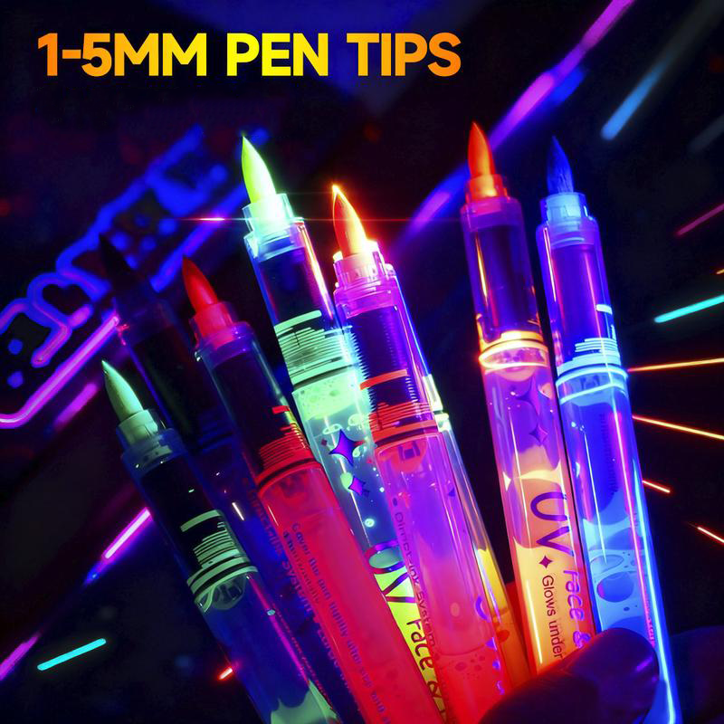 ✨Sada luxusných UV pier na maľovanie tváre a tela