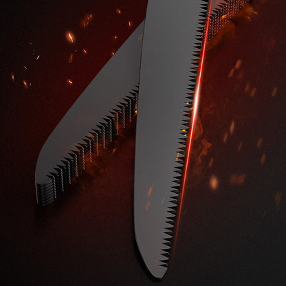 Prenosná trojuholníková skladacia píla na univerzálne rezanie