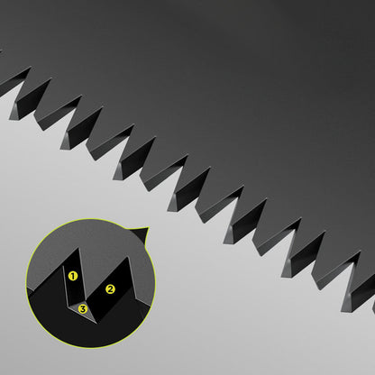 Prenosná trojuholníková skladacia píla na univerzálne rezanie