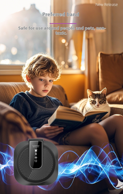 🔥Ultrazvukový odpudzovač lodí a potkanov je účinný - 360° inteligentná technológia