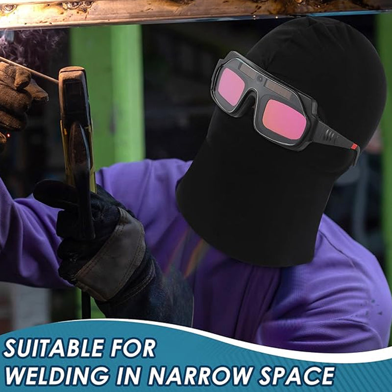 Solárne zváračské okuliare s automatickou zmenou svetla