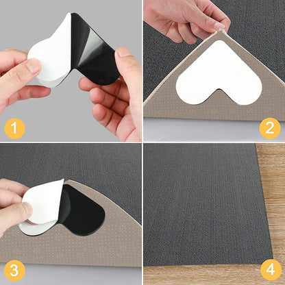 ✨💕Opakovane použiteľné protišmykové podložky v tvare srdca🔥