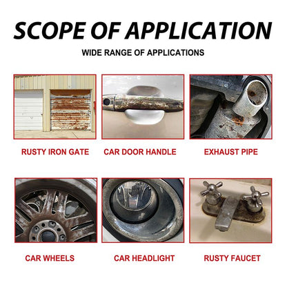Viacúčelový prípravok na odstraňovanie hrdze a konvertor pre automobily