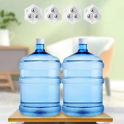 360° otočné trojguľové kolieska, 4 ks/balenie