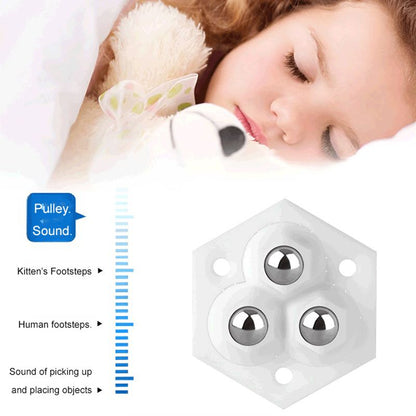 360° otočné trojguľové kolieska, 4 ks/balenie