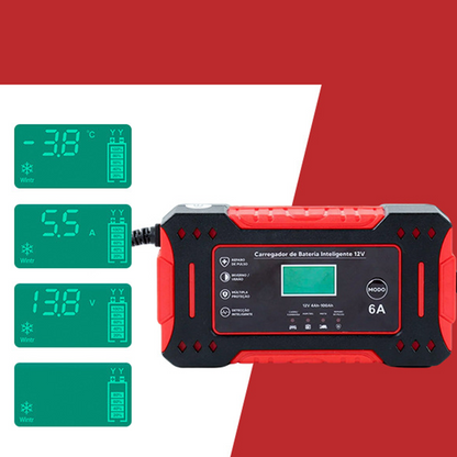 🚗⚡Prenosná inteligentná nabíjačka autobatérií