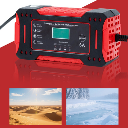 🚗⚡Prenosná inteligentná nabíjačka autobatérií