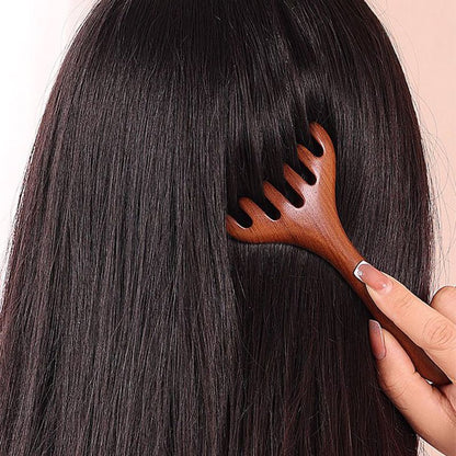 Masážny hrebeň Meridian so šiestimi hrotmi