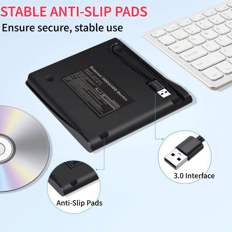 【🎁📿Ružový náhrdelník zadarmo🎁】Externá CD/DVD mechanika pre notebook