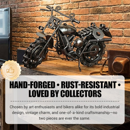 🎁Posledných 50 sád k dispozícii 📿Náhrdelník s ružami zadarmo🎁⚡Ručne vyrobený železný model motocykla