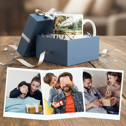 🔥🔥🔥 Keramický hrnček na kávu s motívom rýb