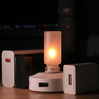 🔥🌟 Realistická náladová lampa s efektom plameňa napájaná z USB