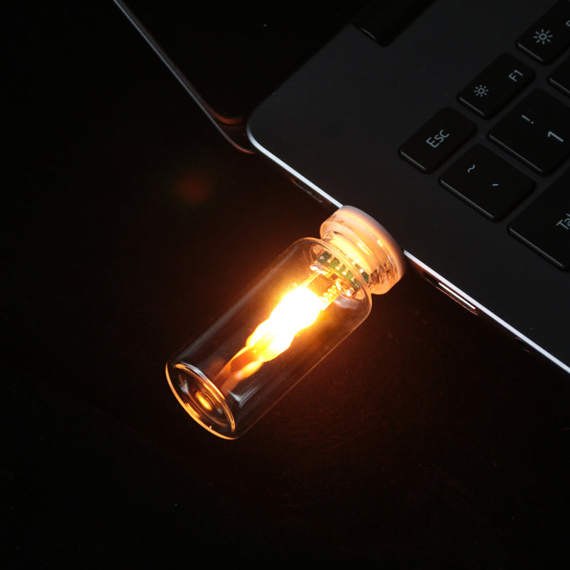 🔥🌟 Realistická náladová lampa s efektom plameňa napájaná z USB
