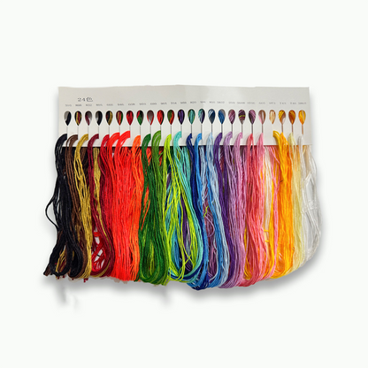 🌈Sada zošitov na precvičovanie vyšívacích stehov svojpomocne