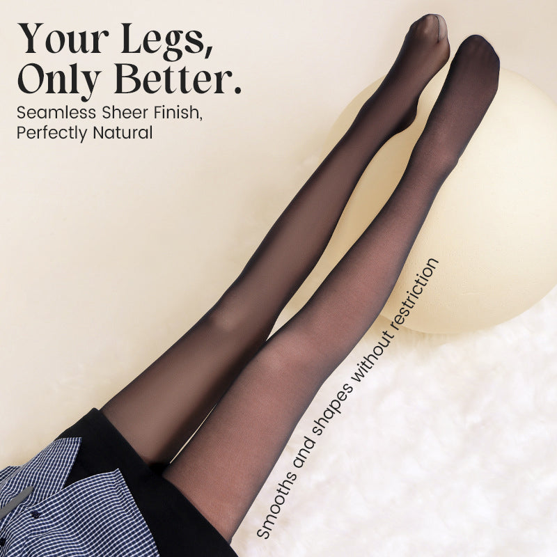 Dámske pančuchy s kontrolným vrchným lemom