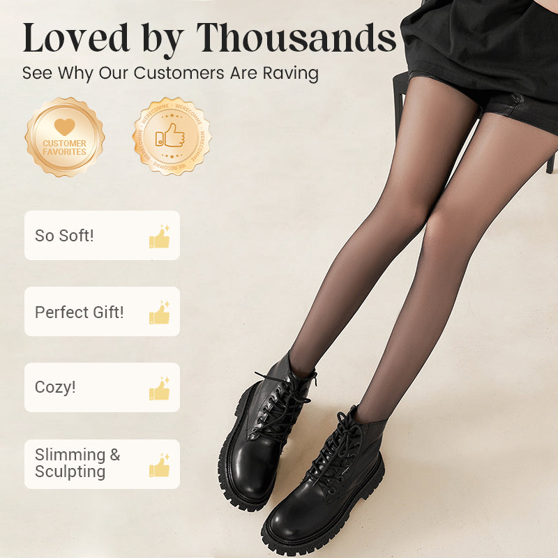 Dámske pančuchy s kontrolným vrchným lemom