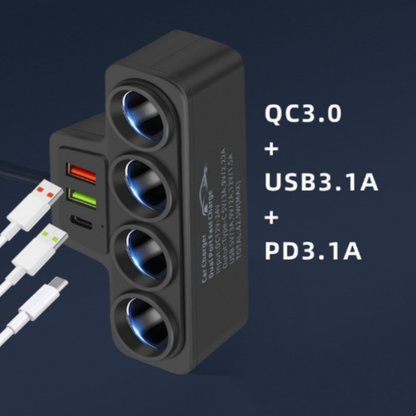 7v1 Adaptér do Zapaľovača