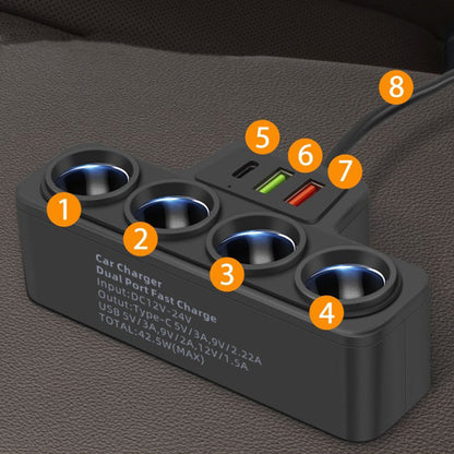 7v1 Adaptér do Zapaľovača