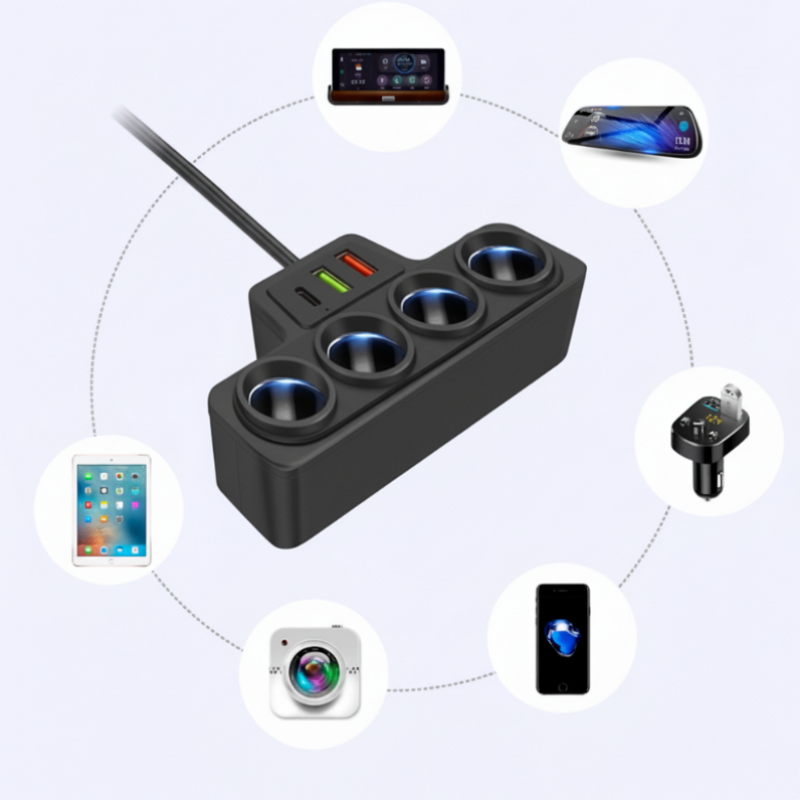 7v1 Adaptér do Zapaľovača