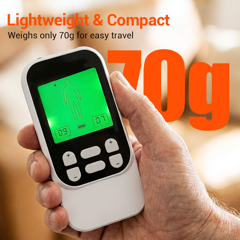 🔥 Prenosný dvojkanálový elektromyostimulátor TENS