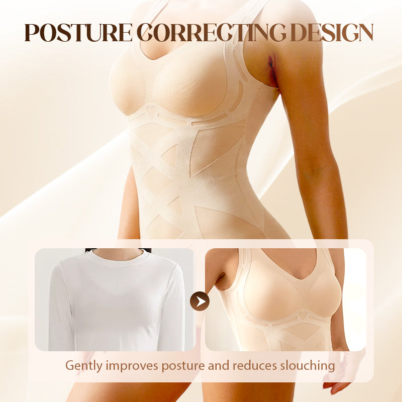 ✨Brezhibna oblikovalna majica brez rokavov z vgrajenim modrčkom