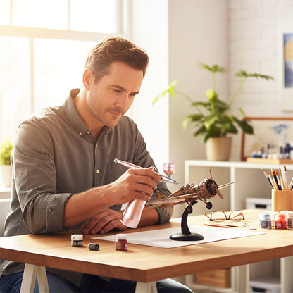 ⏰Bezdrôtová sada pre airbrush s kompresorom