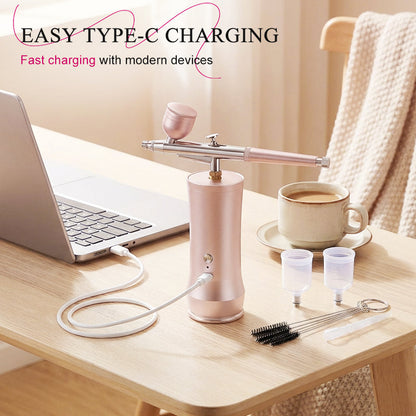 ⏰Bezdrôtová sada pre airbrush s kompresorom