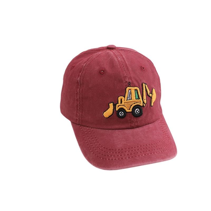 🚜Šiltovka pre batoľatá s motívom bagru