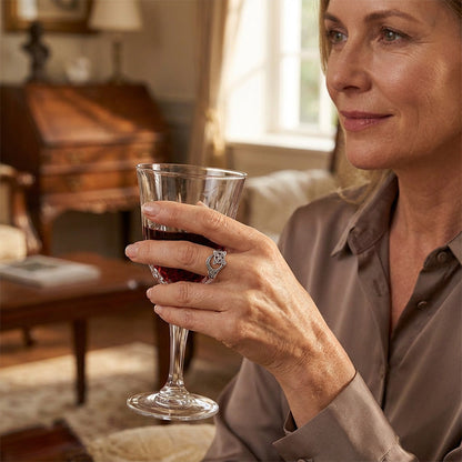 S925 strieborný prsteň s keltským uzlom