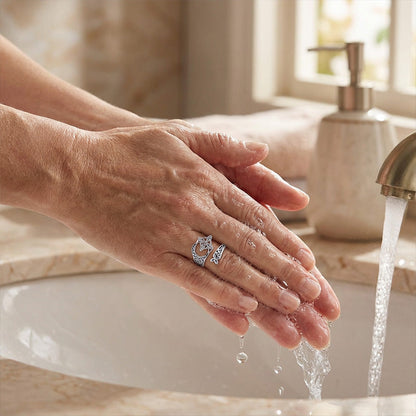 S925 strieborný prsteň s keltským uzlom