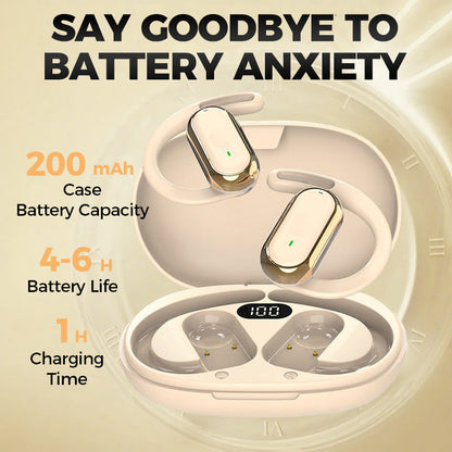 Bezdrôtové slúchadlá s kostnou vodivosťou pre šport