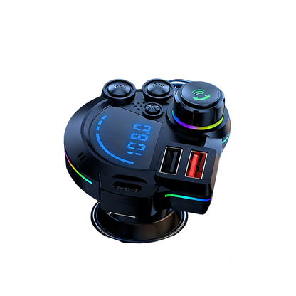 Univerzálny dvojportový FM Bluetooth vysielač do auta
