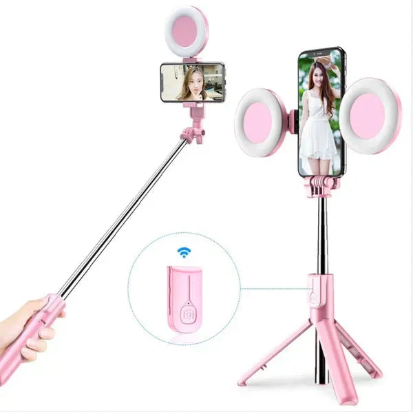 🔥Horký predaj ZĽAVA 50 %🎁Nový vylepšený multifunkčný selfie stick a statív s odnímateľným telefónom