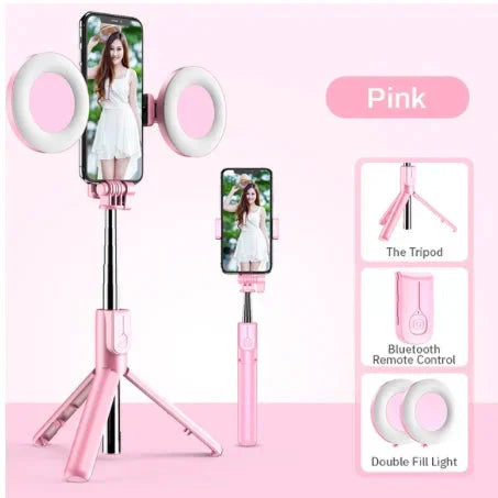 🔥Horký predaj ZĽAVA 50 %🎁Nový vylepšený multifunkčný selfie stick a statív s odnímateľným telefónom