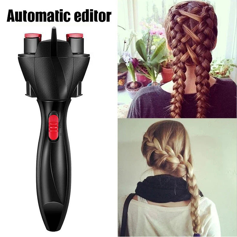 Automatický zapletený stroj na vlasy s otočením o 360 stupňů