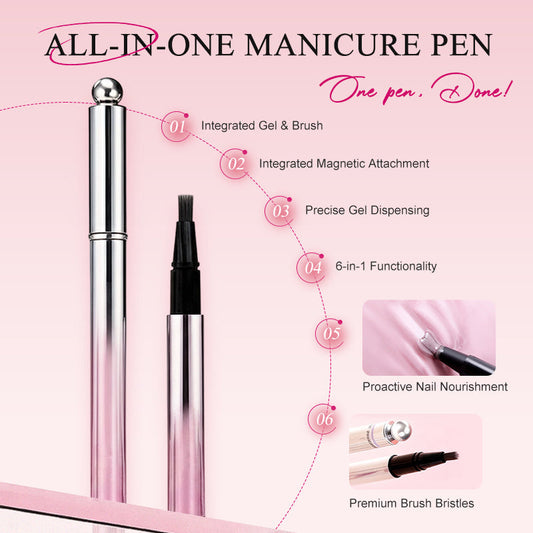 Gélové pero na nechty Cat Eye All-in-One