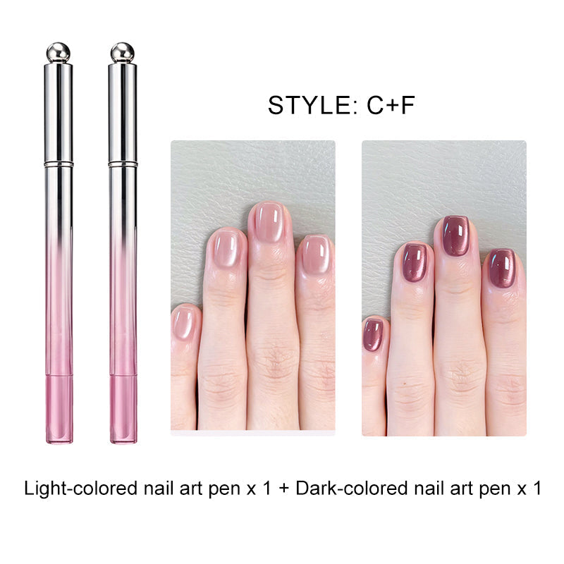 Gélové pero na nechty Cat Eye All-in-One