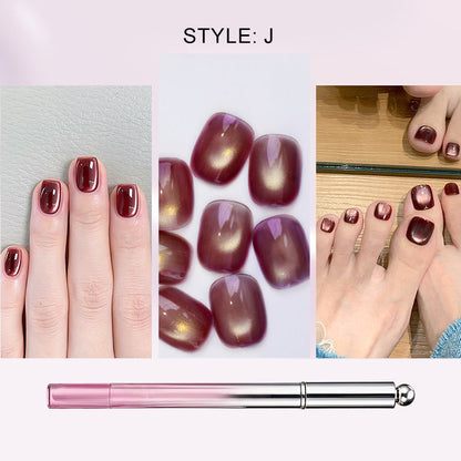 Gélové pero na nechty Cat Eye All-in-One